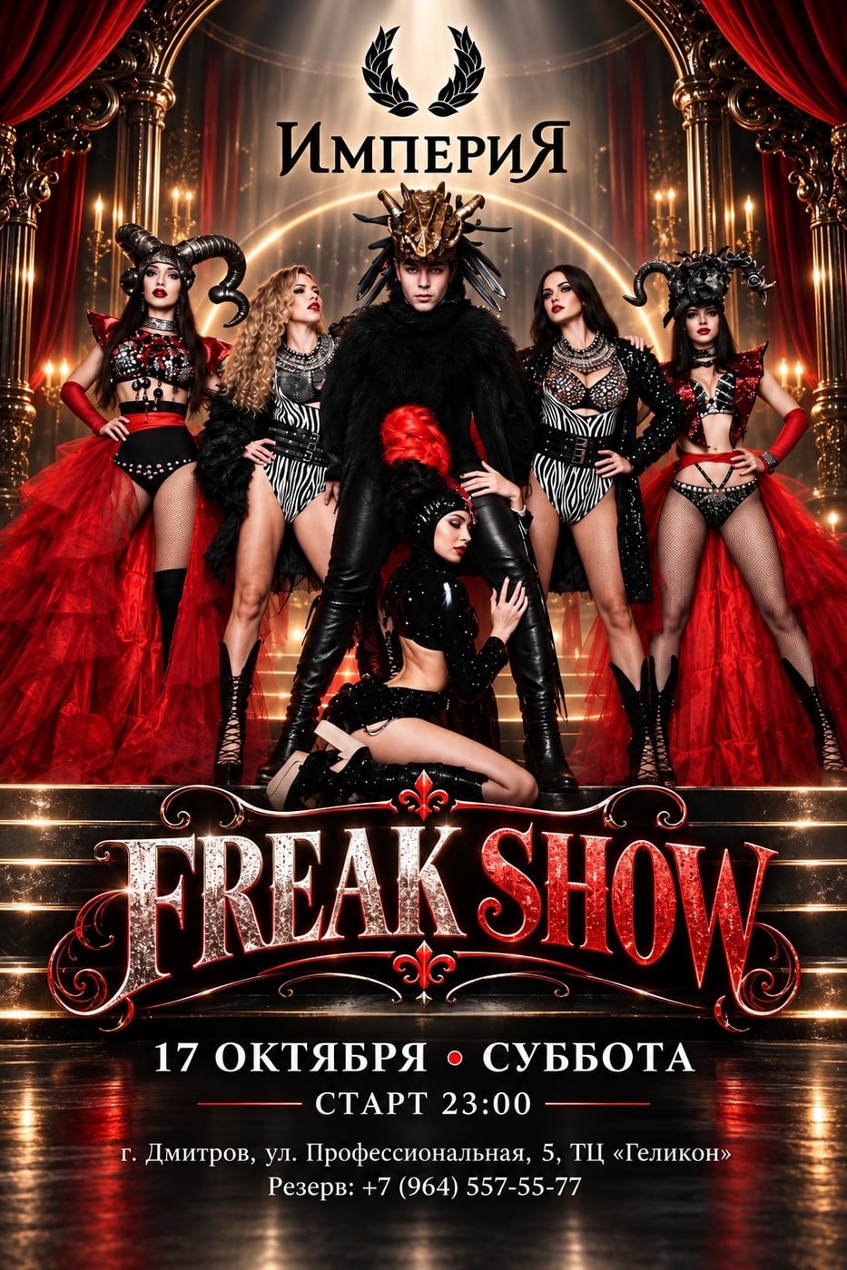 FREAK SHOW | 17 ОКТЯБРЯ|СУББОТА
