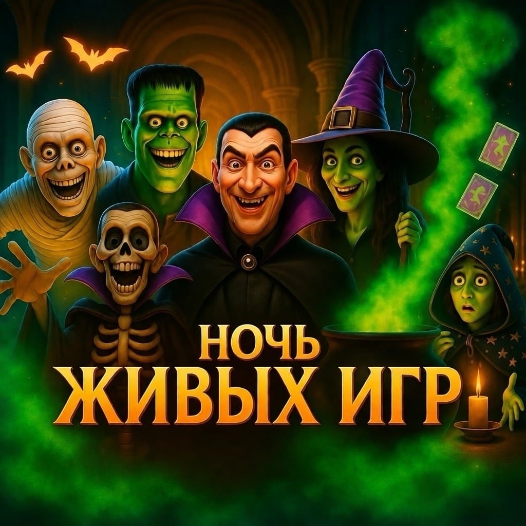 «Ночь живых игр» — твой билет в мир мистики!