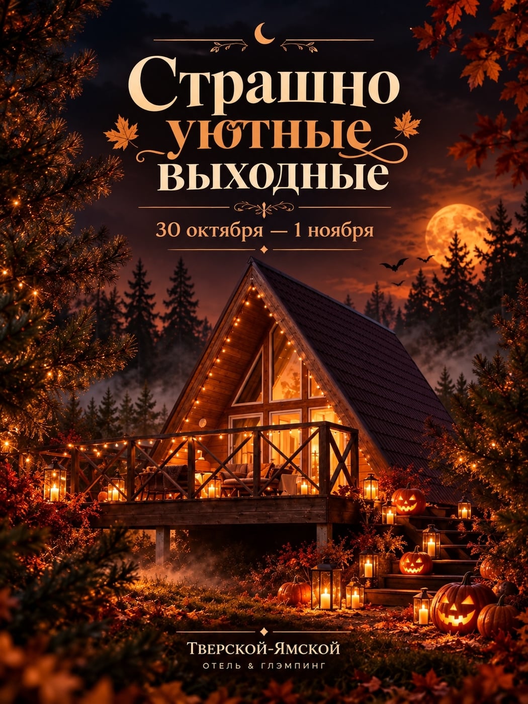 «Страшно уютные выходные» — 30 октября – 1 ноября 2026 года
