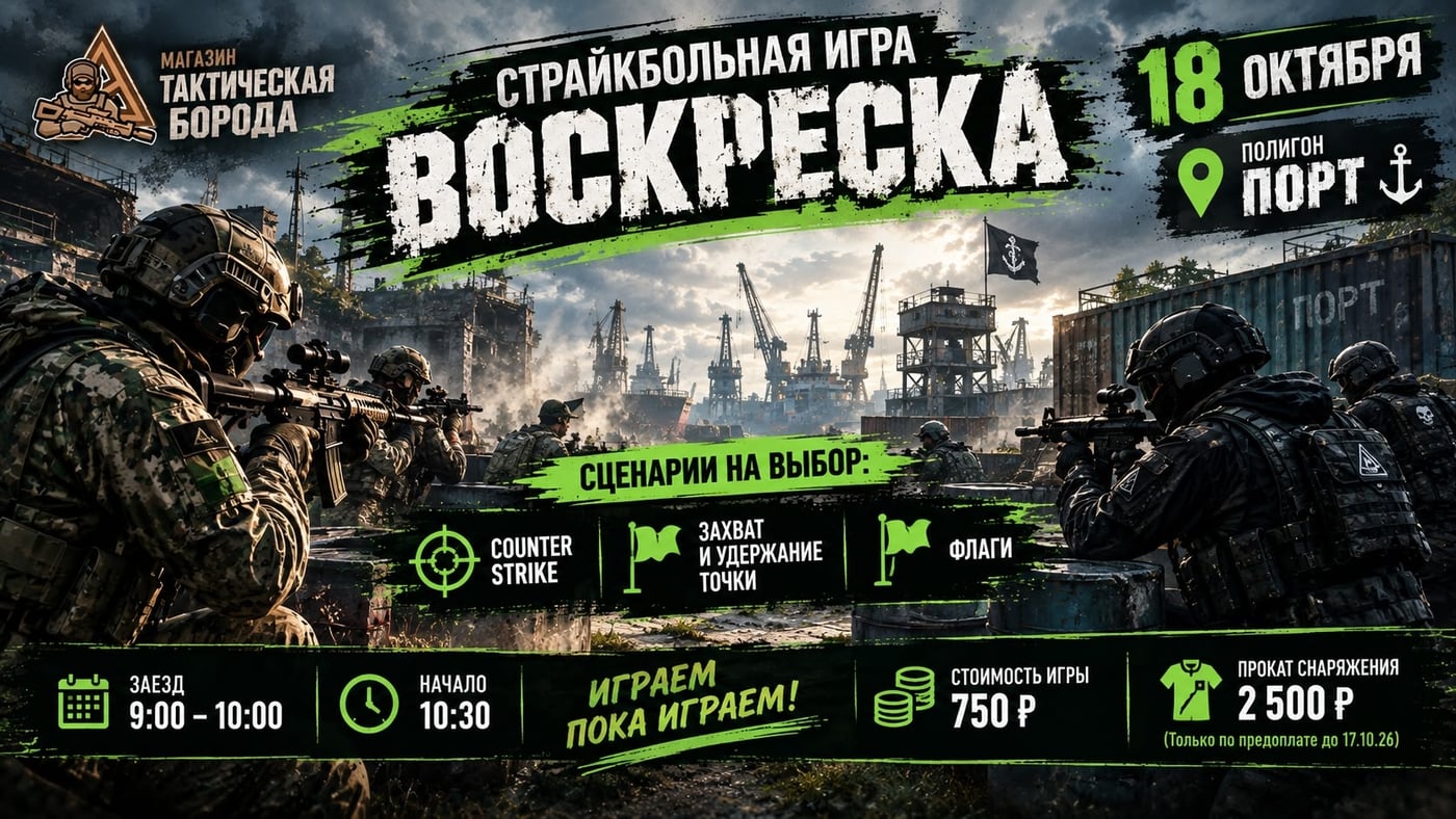 Кто готов к замесу? «Воскреска» 18 октября!