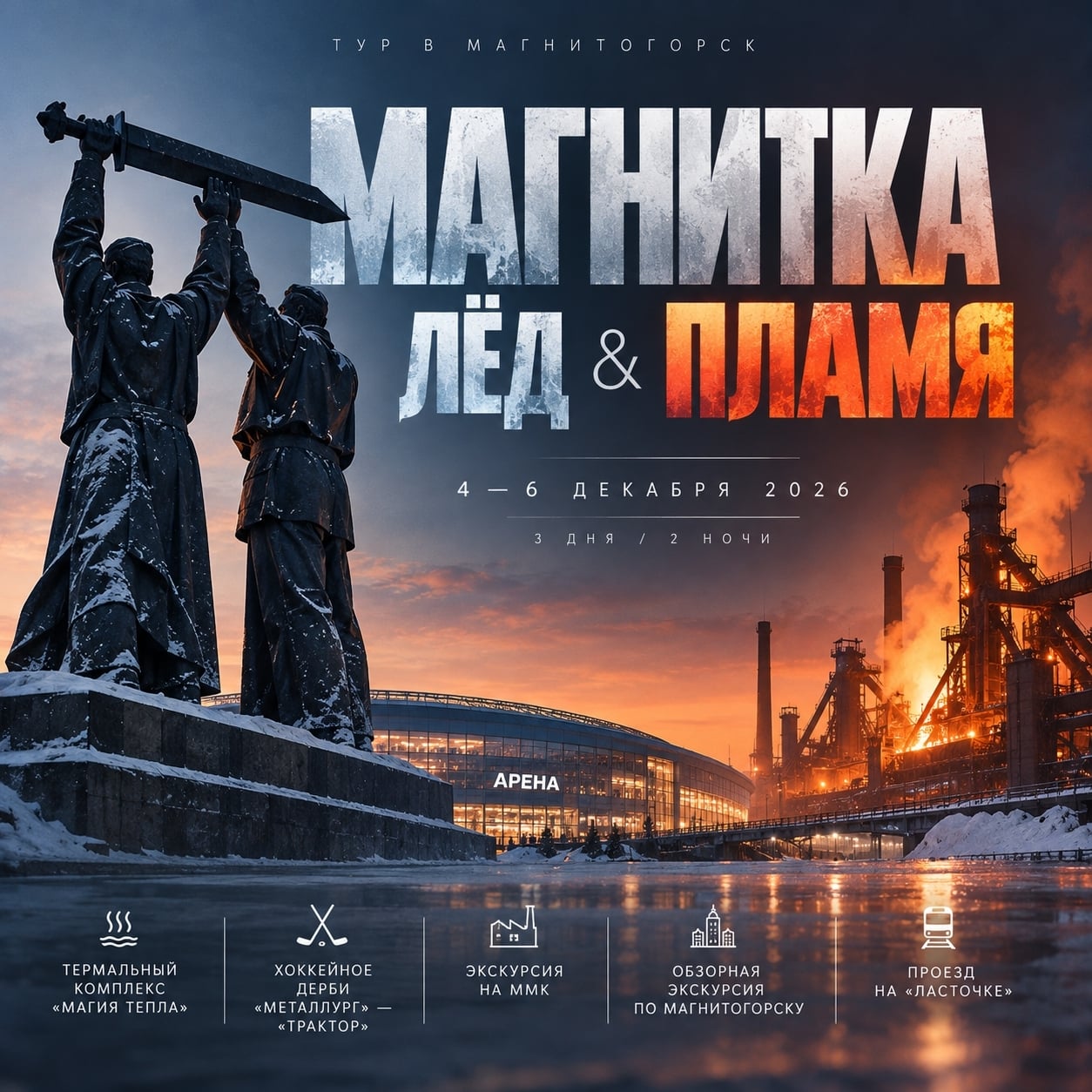«МАГНИТКА: ЛЁД & ПЛАМЯ»