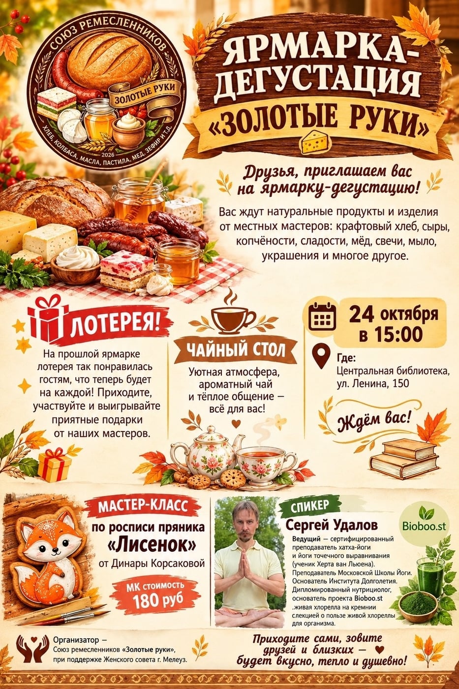 ЯРМАРКА-ДЕГУСТАЦИЯ «ЗОЛОТЫЕ РУКИ»