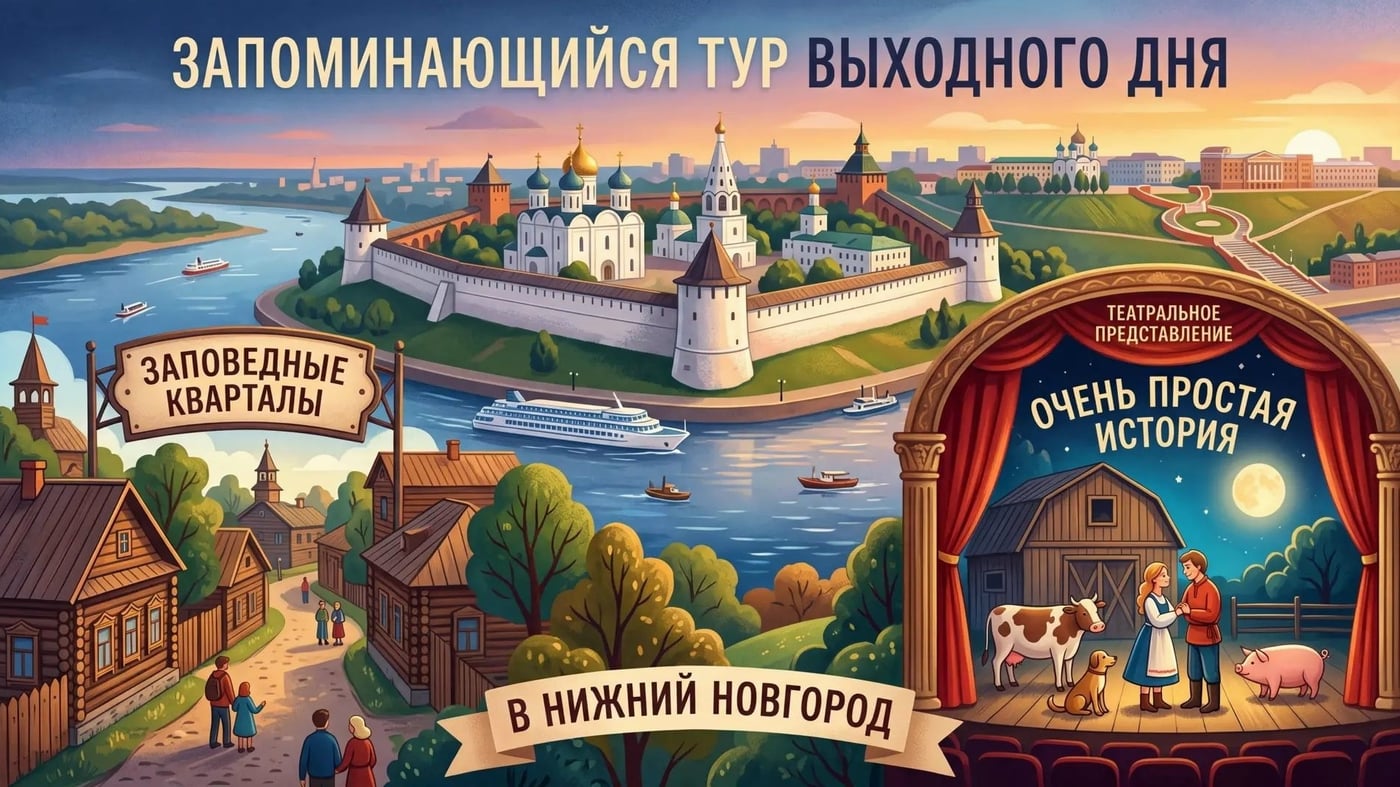 25 октября Театральный уикенд в Нижнем Новгороде
