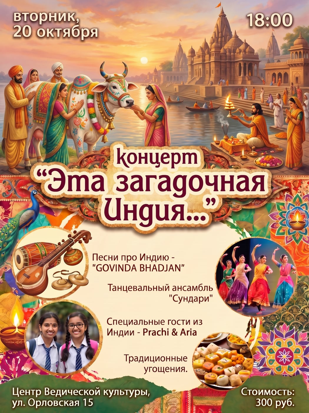 Концерт «Эта загадочная Индия…»