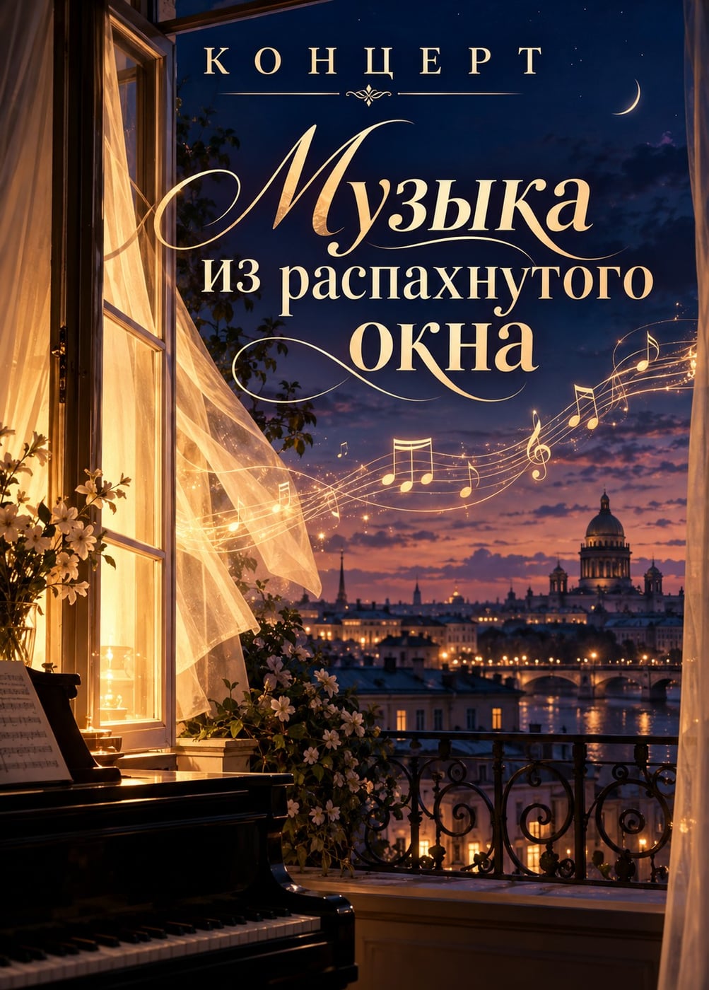 Концерт «Музыка из распахнутого окна»