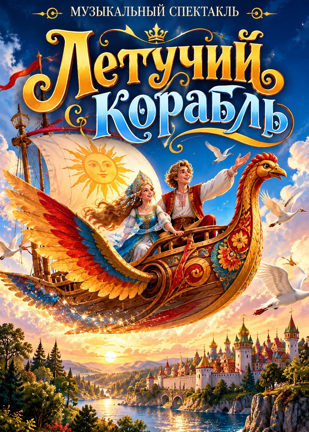 Музыкальный спектакль «Летучий корабль»