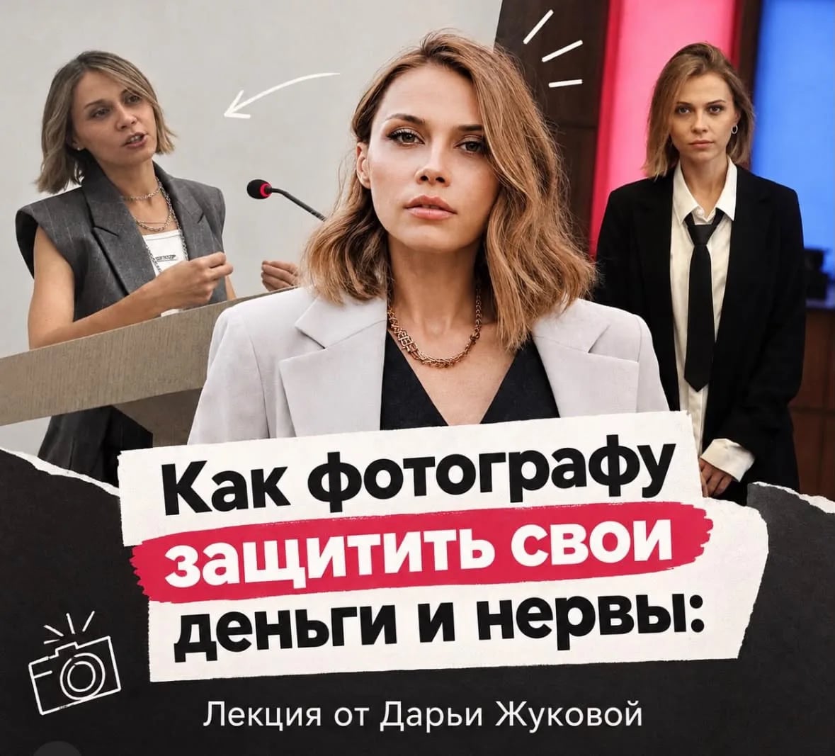 1 ноября в 15:00 главный юрист всех фотографов
