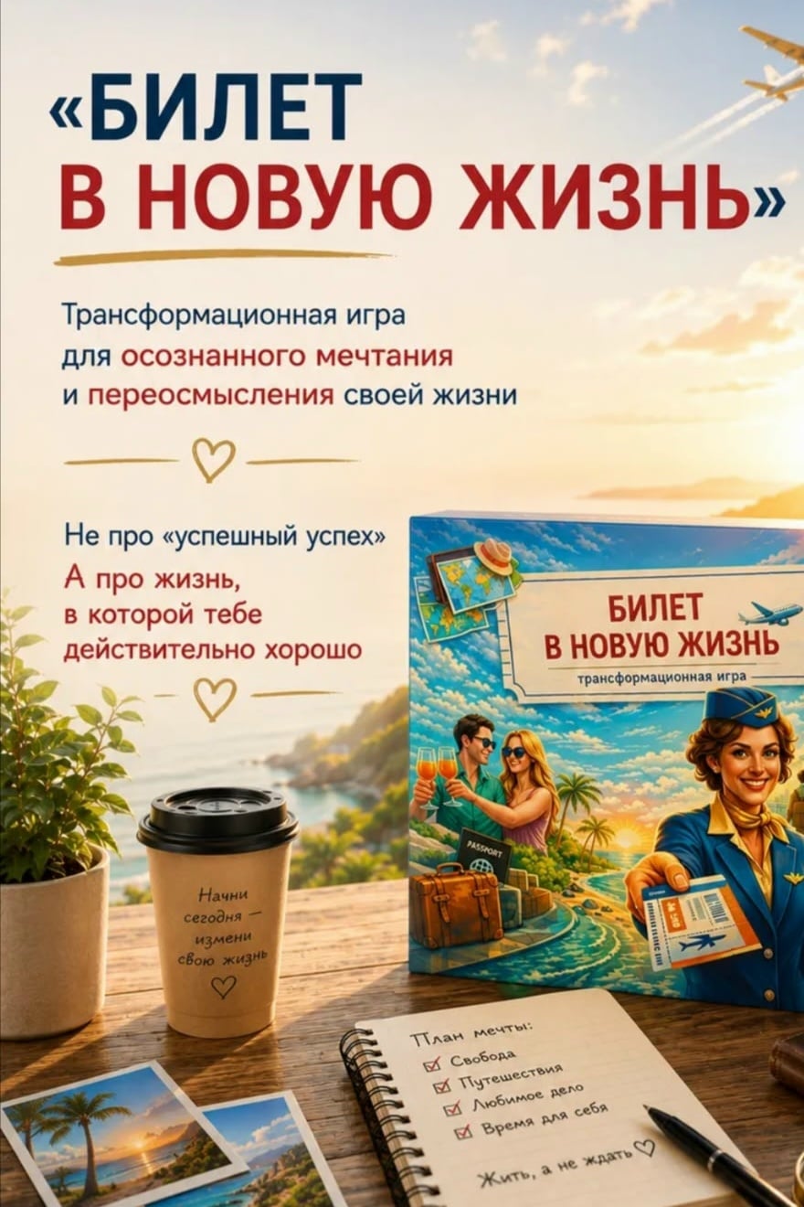 ТРАНСФОРМАЦИОННАЯ ИГРА В ЧЕБОКСАРАХ: «БИЛЕТ В НОВУЮ ЖИЗНЬ»