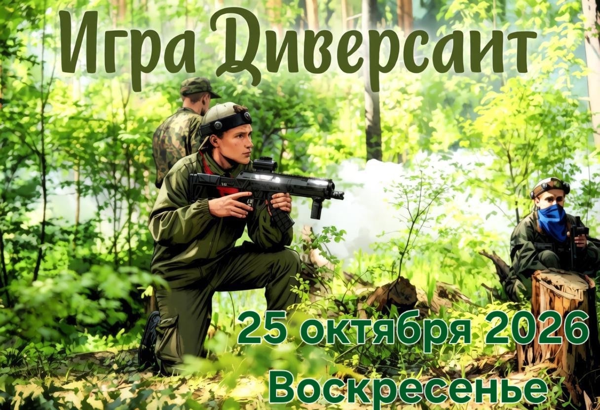 Большая тактическая игра лазертаг "Диверсант"