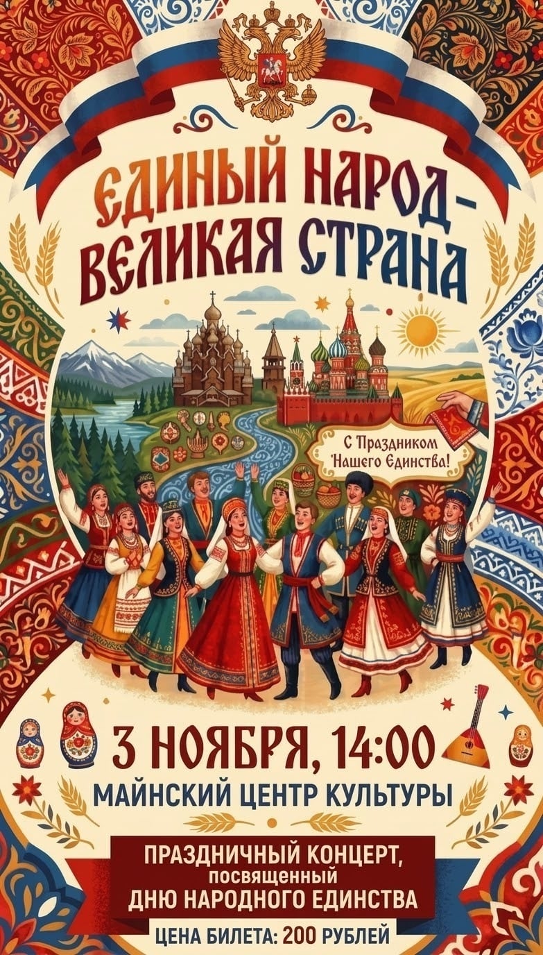 Концерт «Единый народ - великая страна»