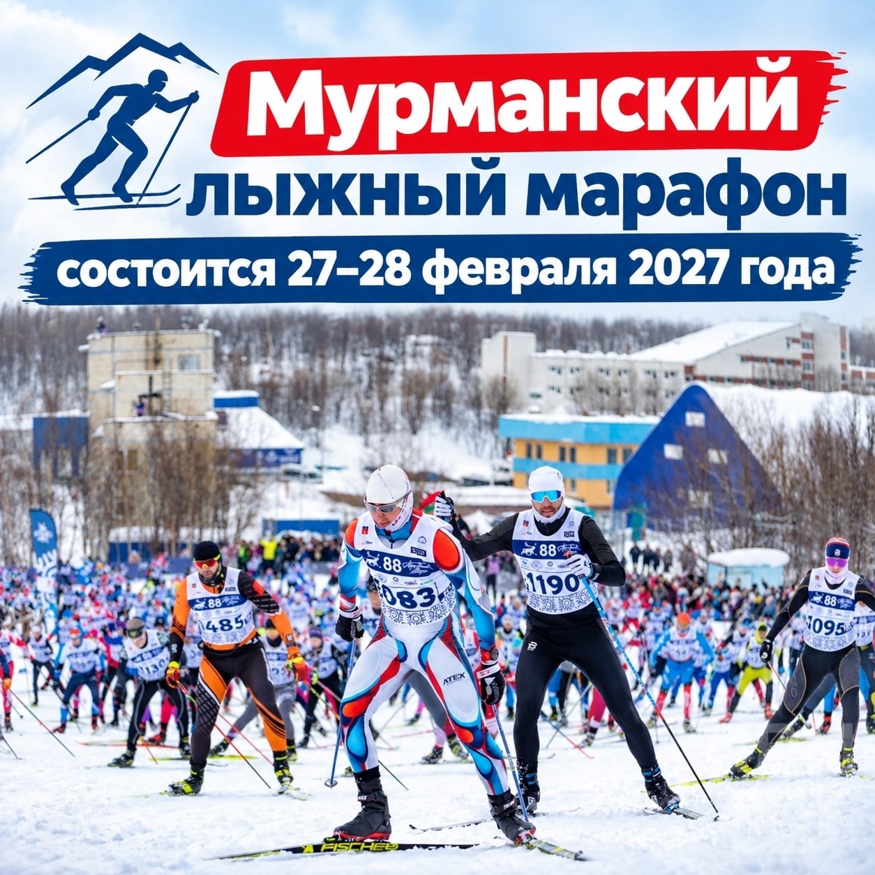 Мурманский лыжный марафон пройдёт 27–28 февраля 2027 года