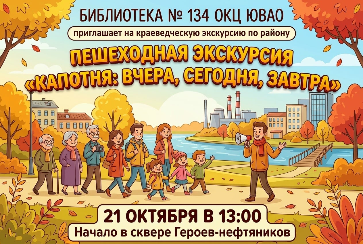 Экскурсия «Капотня: вчера, сегодня, завтра»