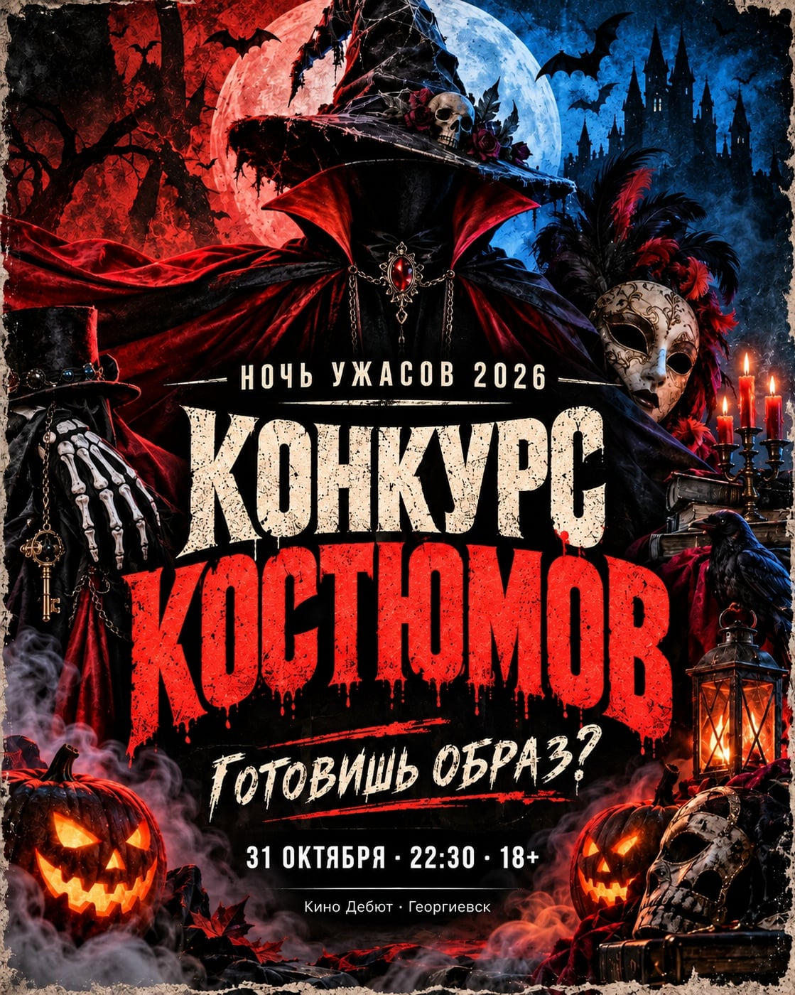 ТВОЙ КОСТЮМ ВЫЙДЕТ В СВЕТ 31 ОКТЯБРЯ?