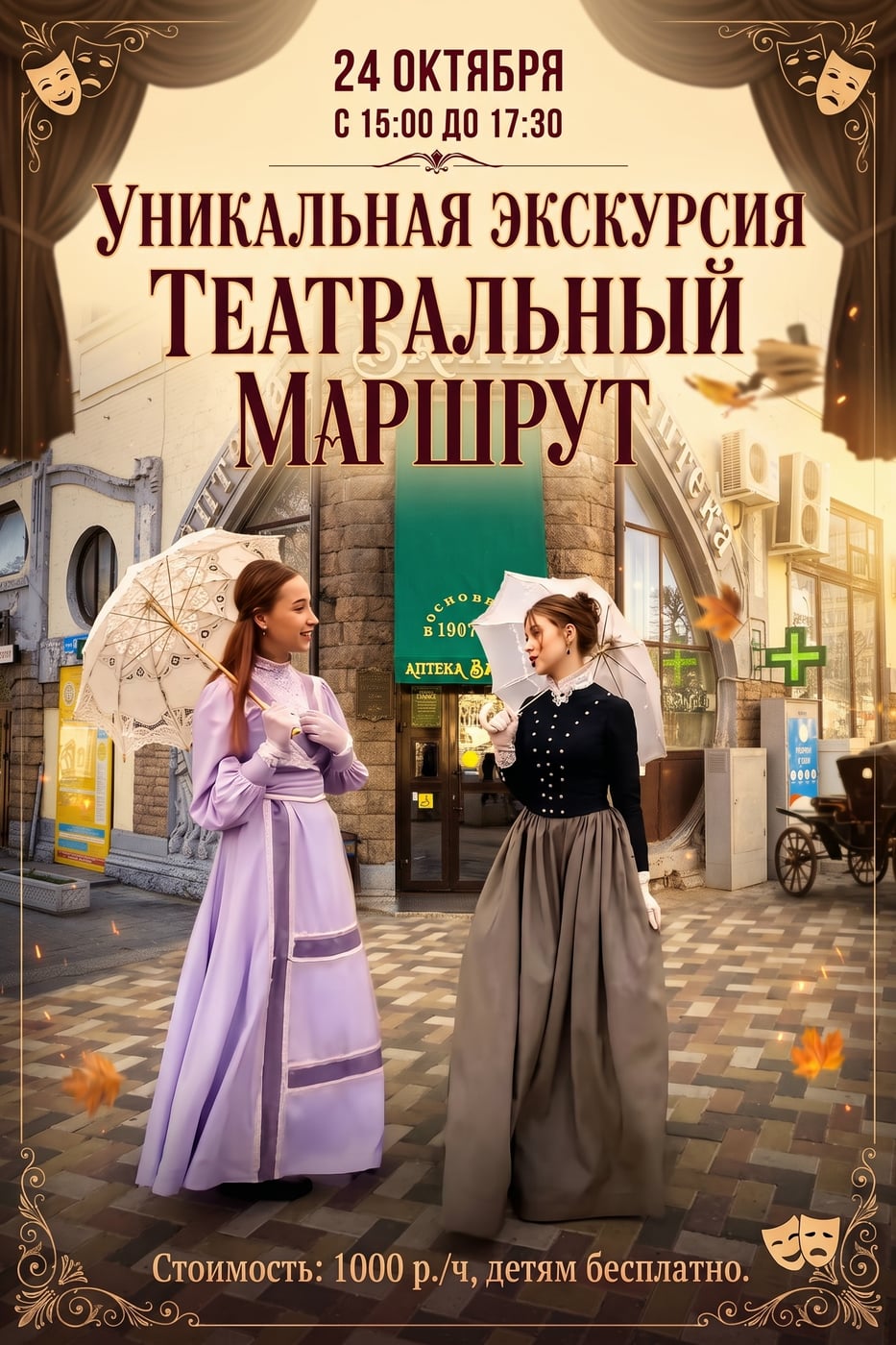 Экскурсия «Театральный маршрут: ожившие истории»
