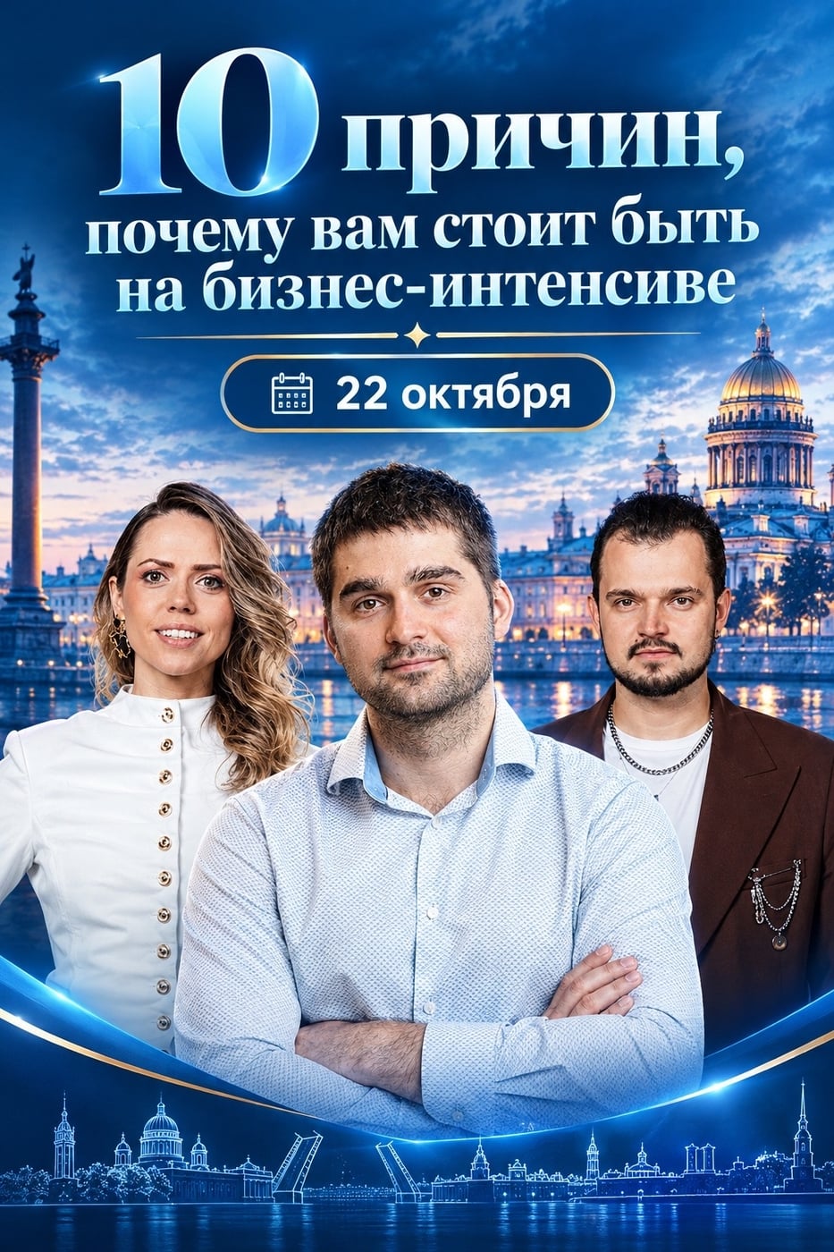 10 причин, почему вам стоит быть на бизнес-интенсиве 22 октября