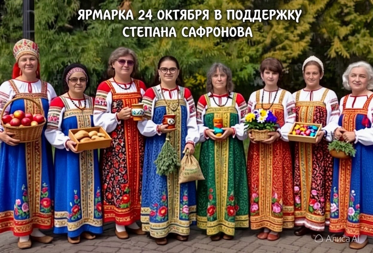 Ярмарка 24 октября в Майском парке г