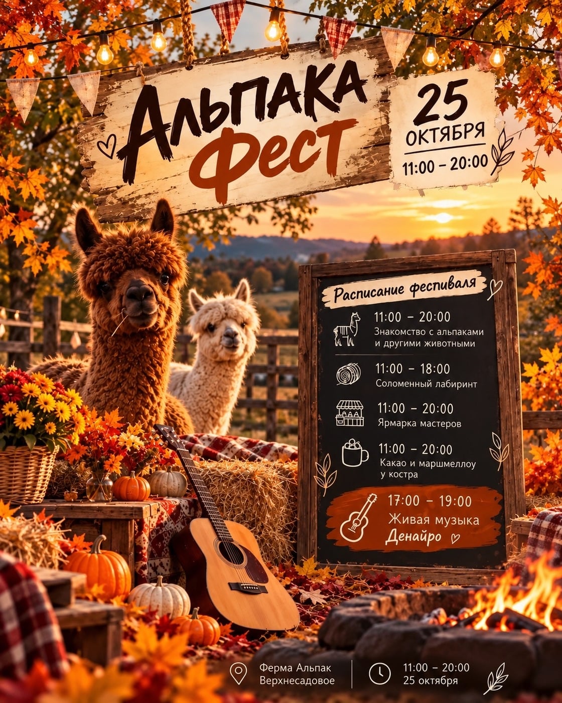 АЛЬПАКА ФЕСТ | 25 ОКТЯБРЯ