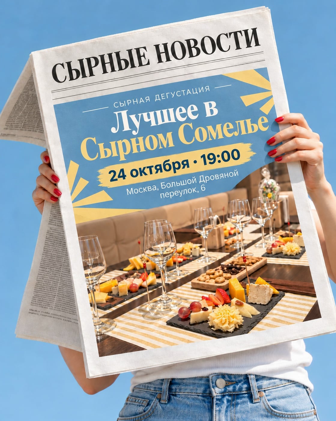 Главная сырная новость: 24 октября пробуем лучшее!