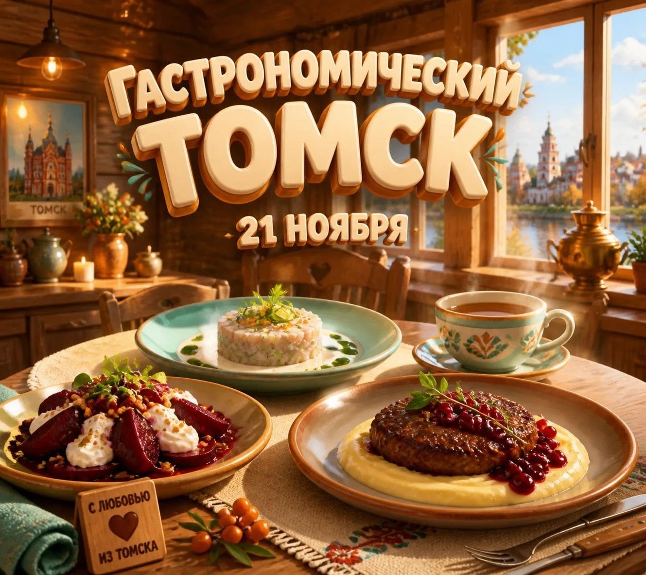 Экскурсия «Гастрономические традиции Томска: вкусное путешествие сквозь века»