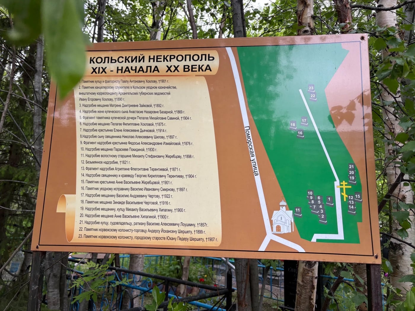 Экскурсия «Тайны Кольского некрополя»