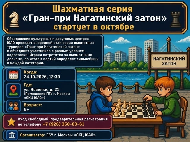 Шахматная серия «Гран-при Нагатинский затон»