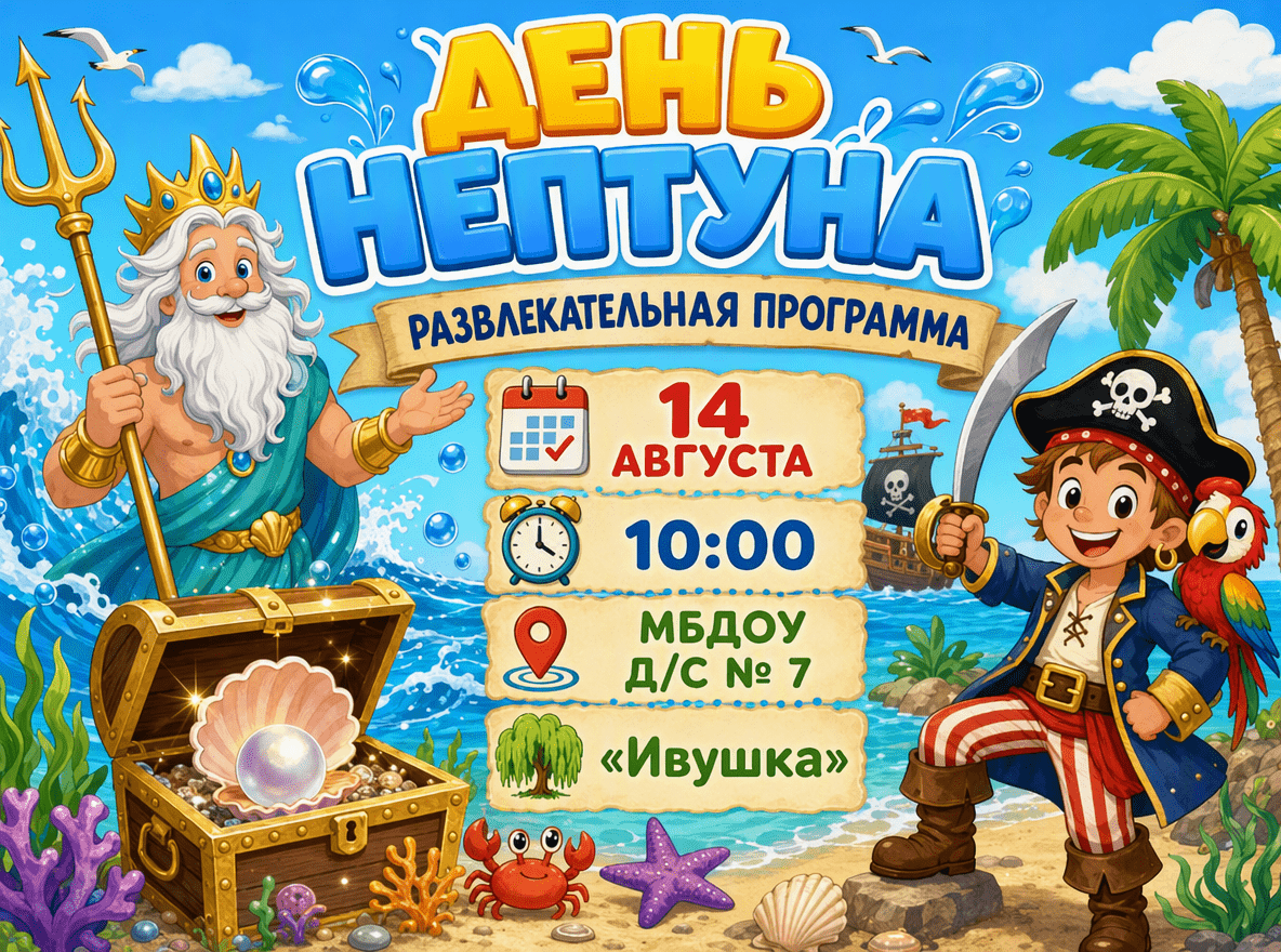 «День Нептуна» — развлекательная программа