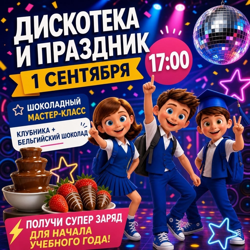 1 Сентября — праздник, который мы так ждём!