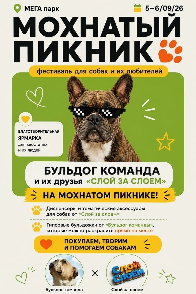 Творите добро на «Мохнатом пикнике»!