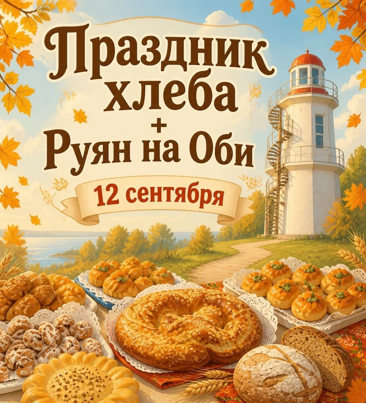 Только 12 сентября приглашаем всех на незабываемый праздник!