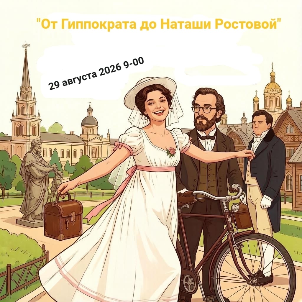 Велоэкскурсия «От Гиппократа до Наташи Ростовой» возвращается!