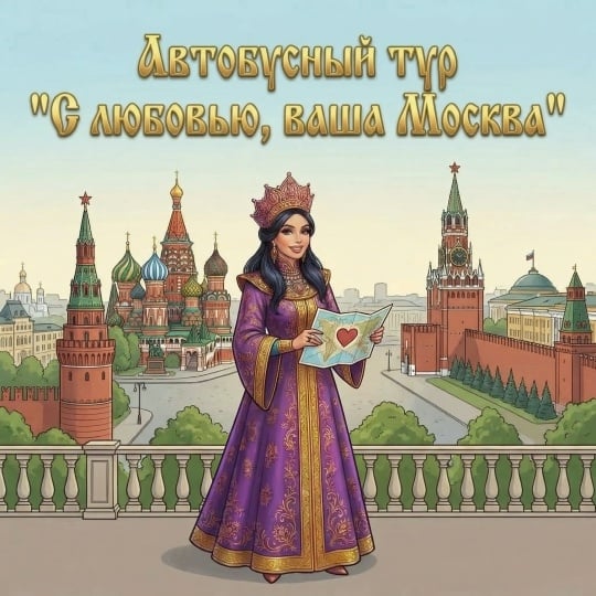 Автобусный тур: "С любовью, ваша Москва "