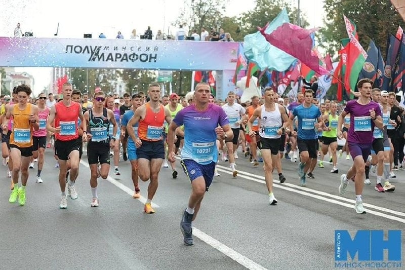 Более 20 тыс. человек поучаствуют в Минском полумарафоне 6 сентября