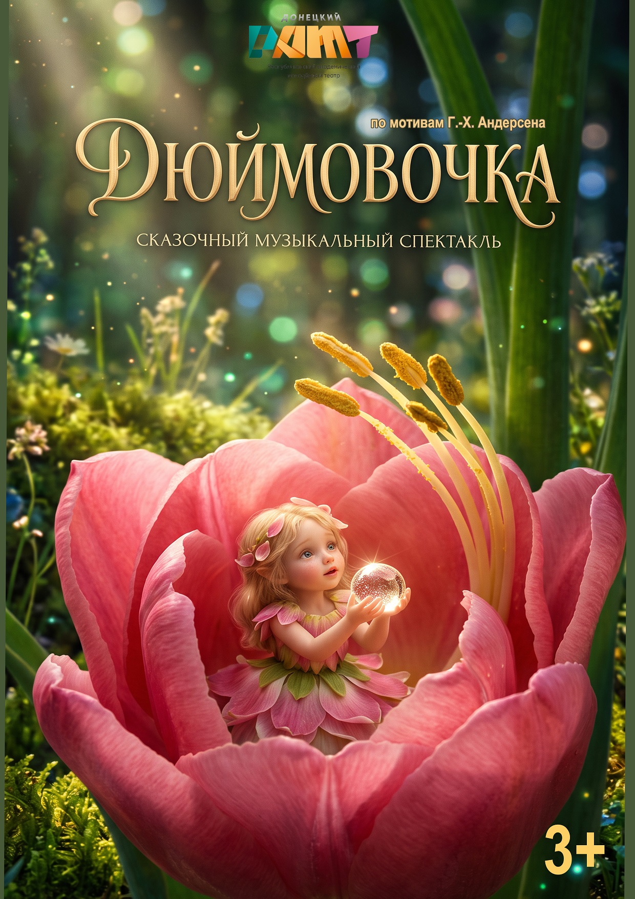 Проект «ТЕАТРиК» Спектакль "Дюймовочка"