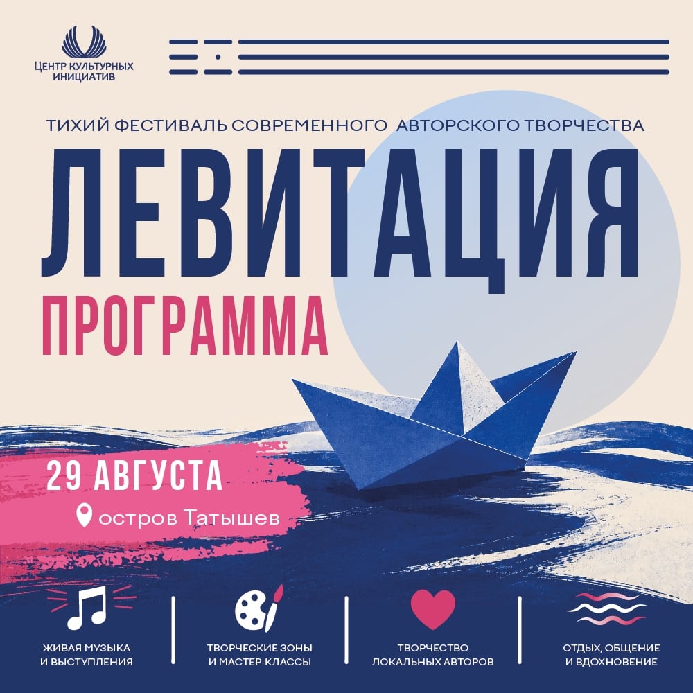 «Левитация. Тихий» — фестиваль современного авторского творчества