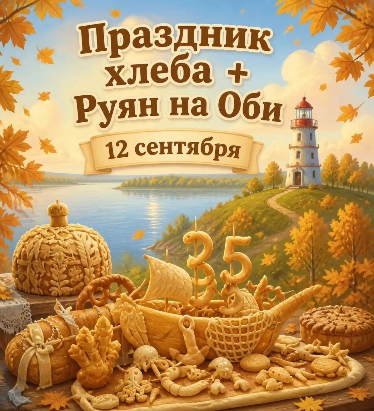 Только 12 сентября приглашаем всех на незабываемый праздник!