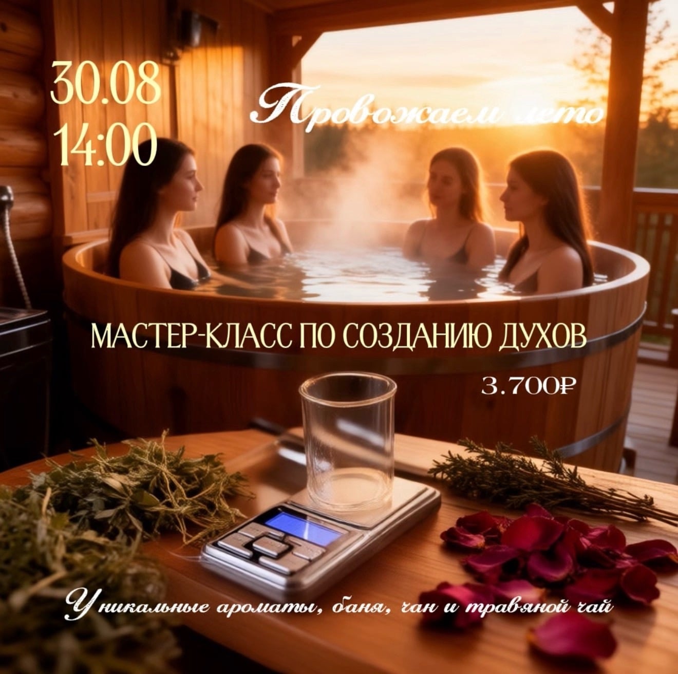 Провожаем лето 30.08 в 14:00