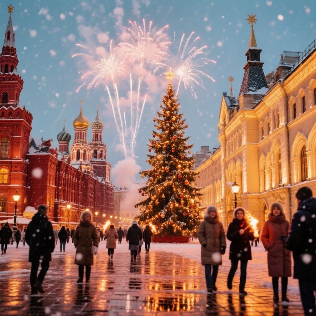 «Москва — Новогодняя!»: окунитесь в праздничную магию столицы !