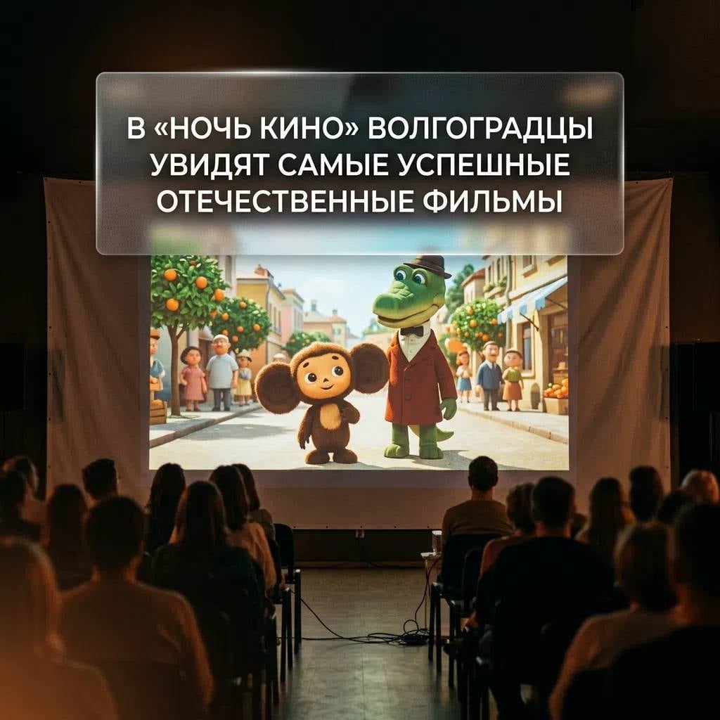 В «Ночь кино» волгоградцы увидят самые успешные отечественные фильмы