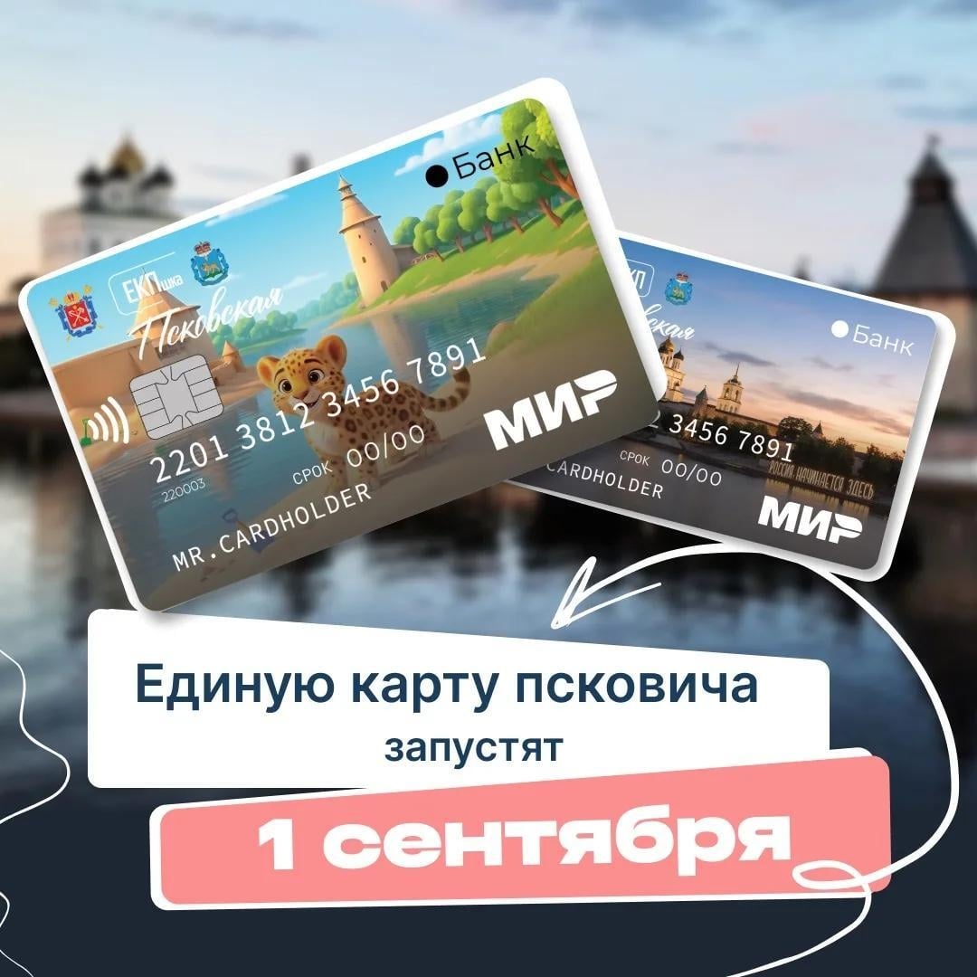 Электронную карту «ЕКП Псковская» готовят к выпуску