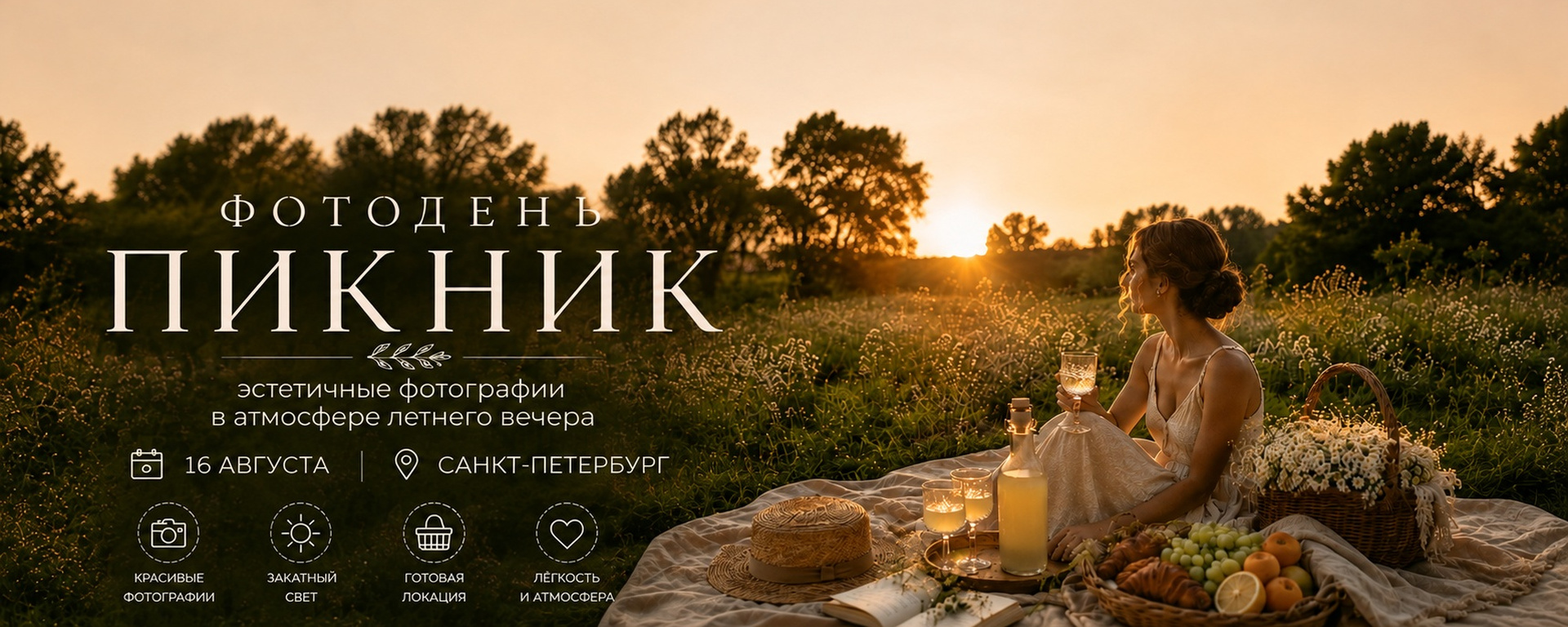 ФОТОДЕНЬ «ПИКНИК» 6 сентября 2026 СПБ
