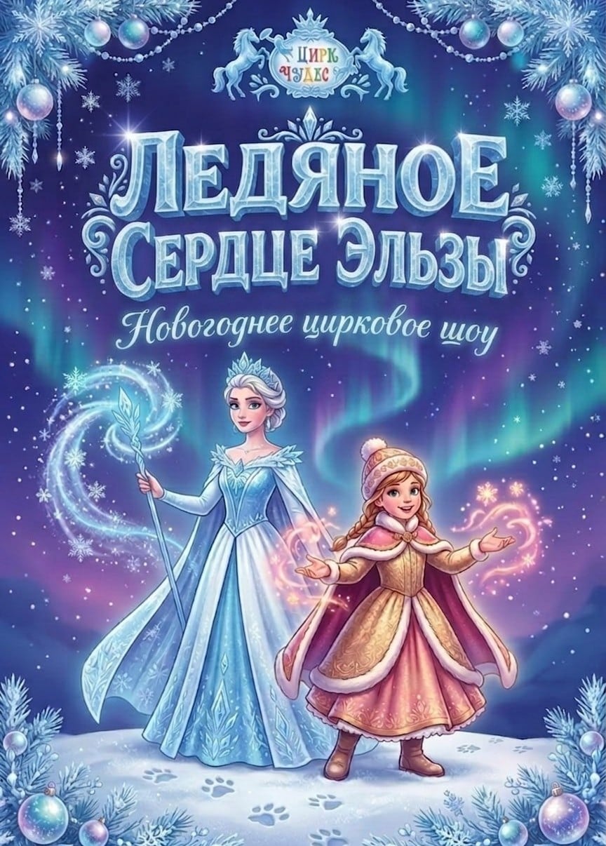 Цирковое шоу «Ледяное сердце Эльзы», Калужский
