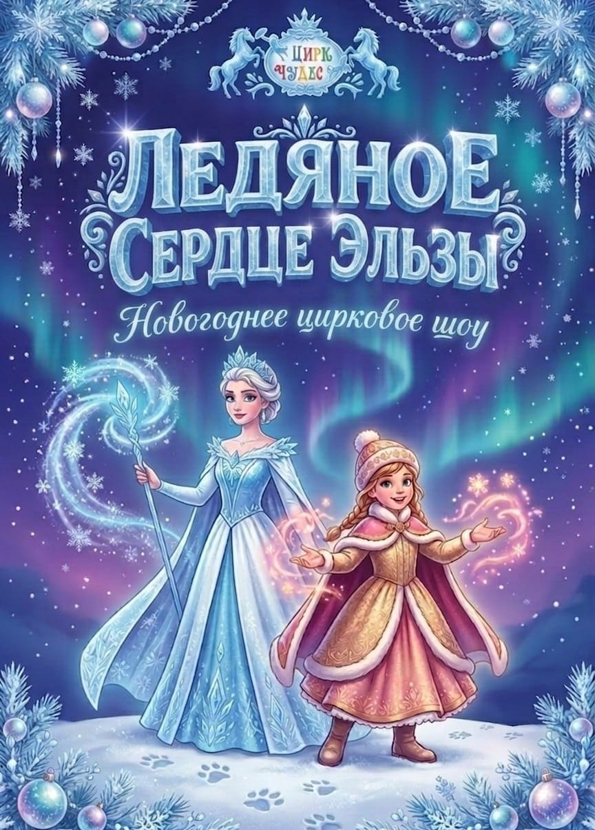Цирковое шоу «Ледяное сердце Эльзы», Кунцево