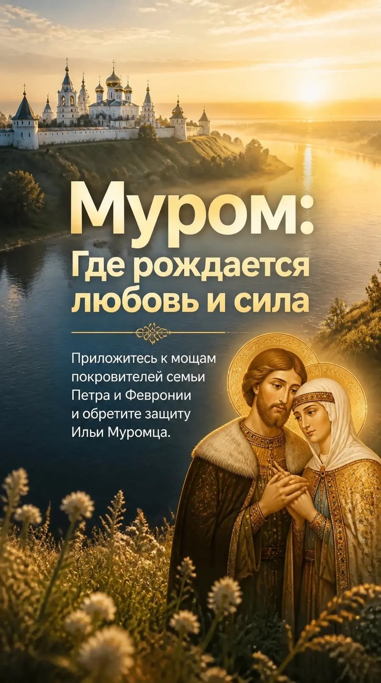 24–28 сентября - Дивеево с посещением города Муром и Арзамас