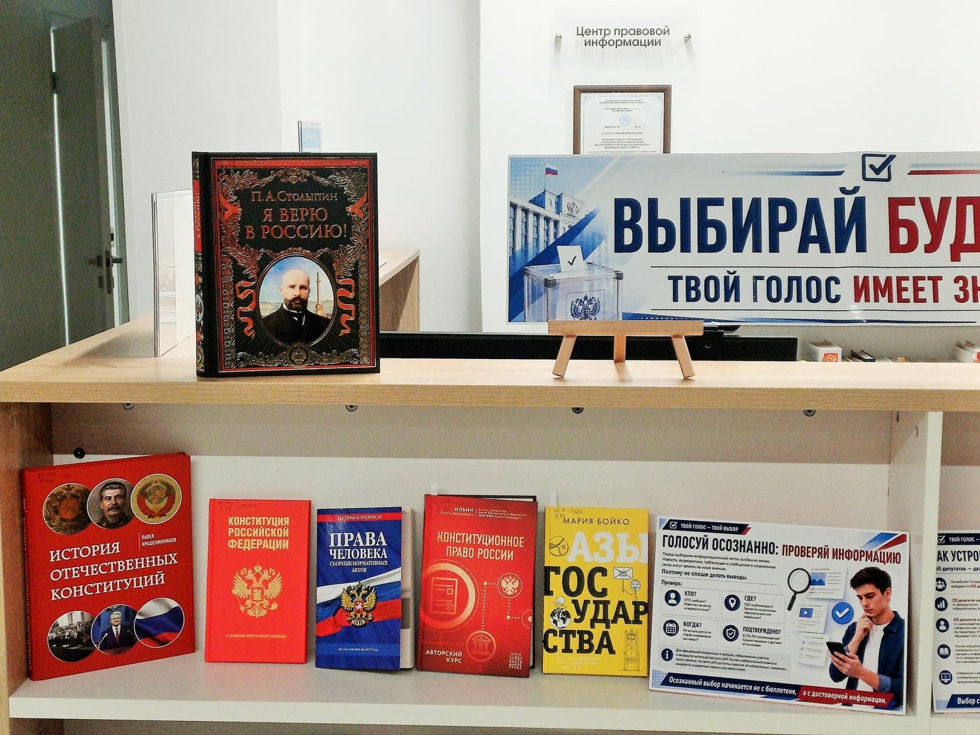 «Выбирай будущее. Твой голос имеет значение»