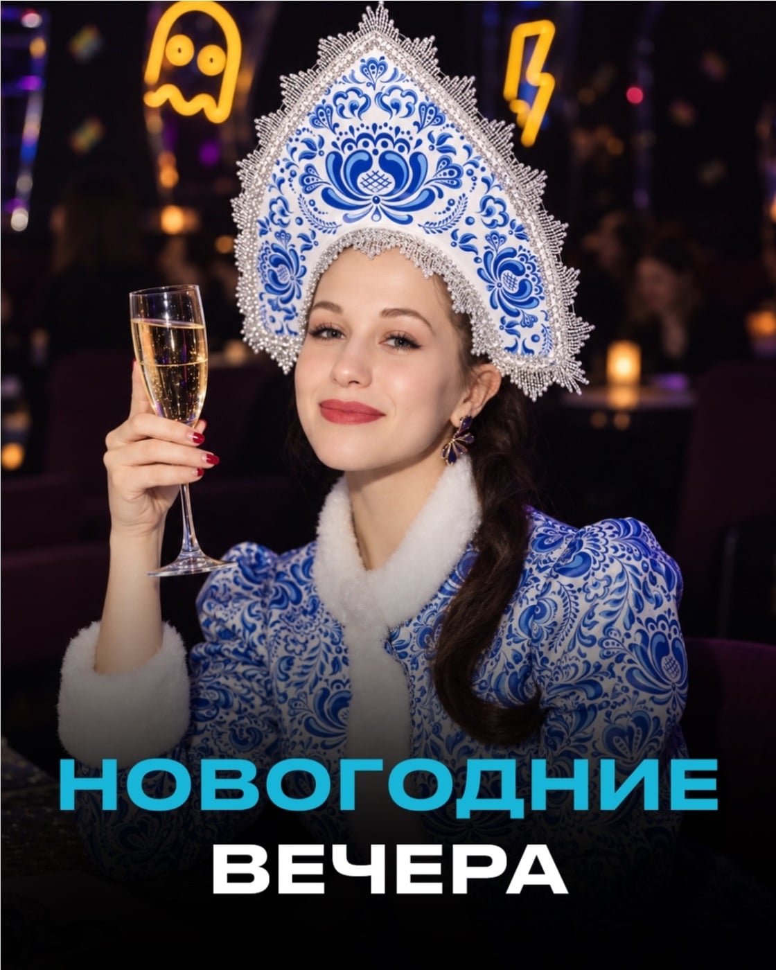 Новогодние вечера в «РУКИ ВВЕРХ! БАР»