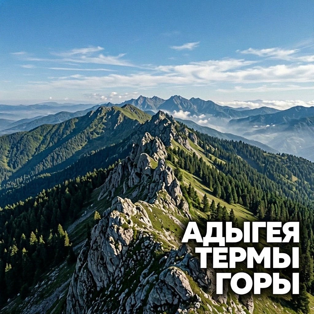 Адыгея. Термы. Горы