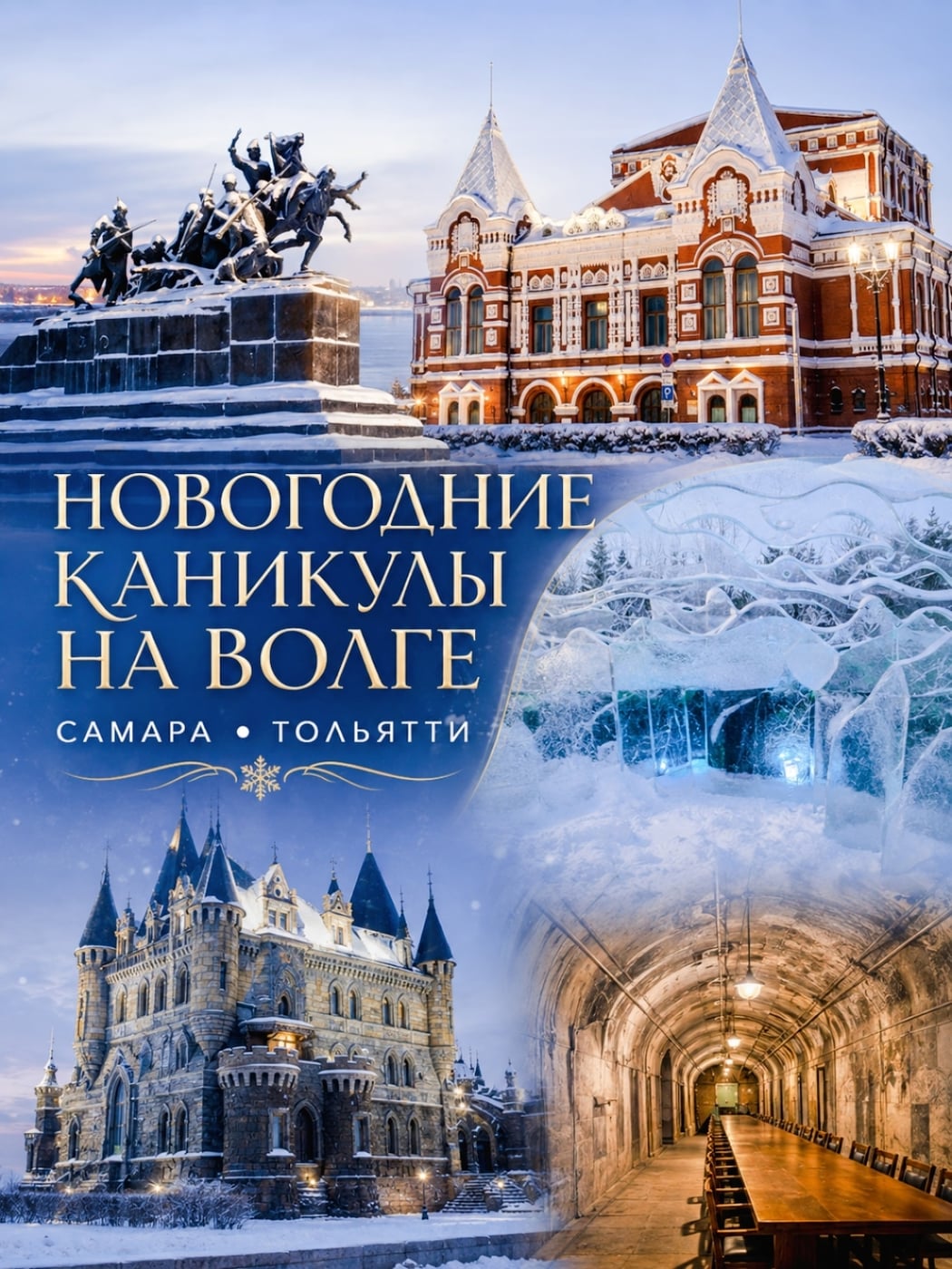 САМАРА И ТОЛЬЯТТИ: Волшебные новогодние каникулы на Волге