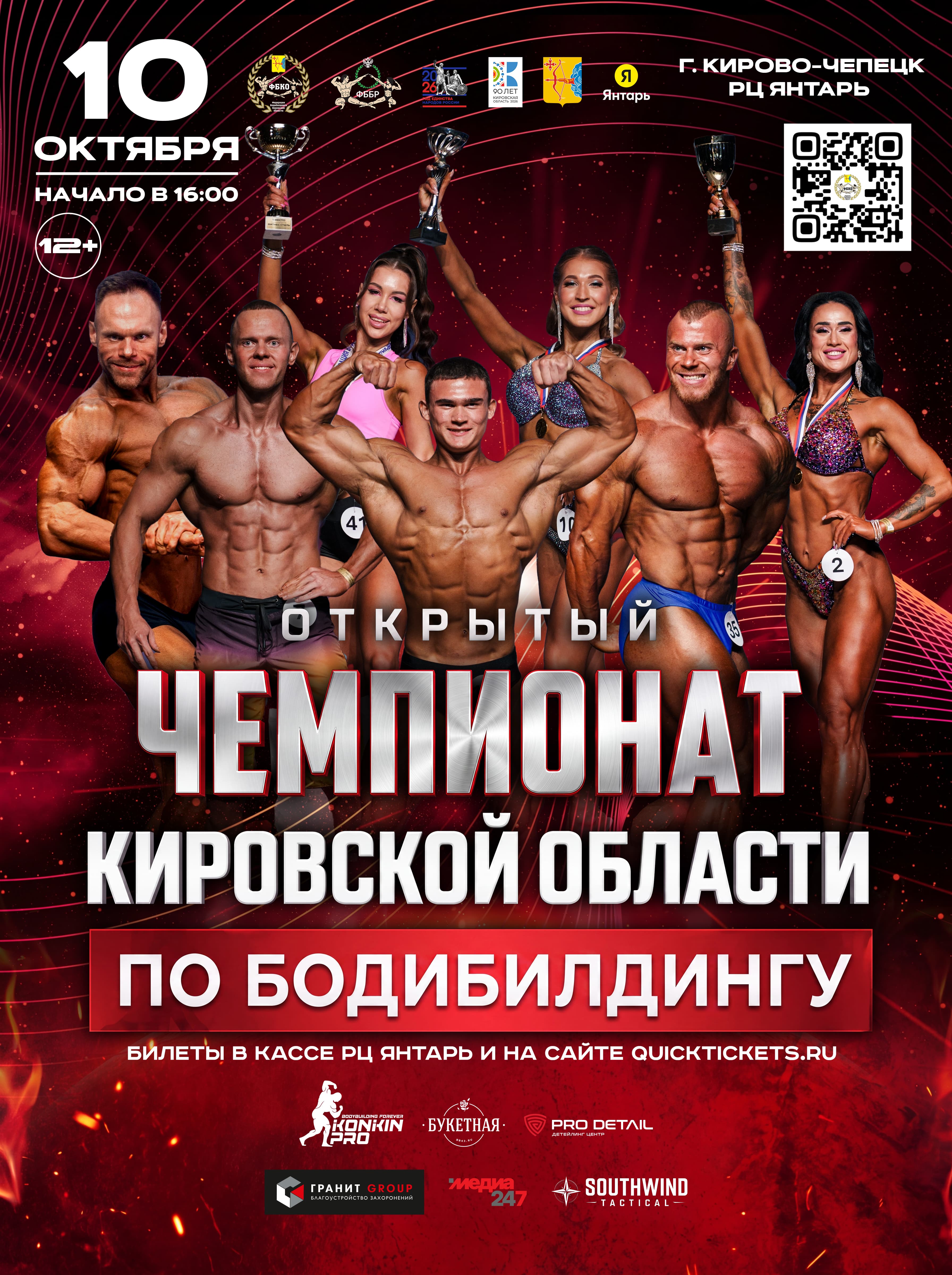 Чемпионат Кировской области по Бодибилдингу
