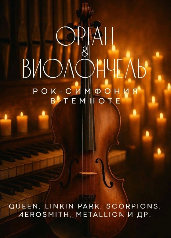 Рок-симфония в темноте «Орган & Виолончель»
