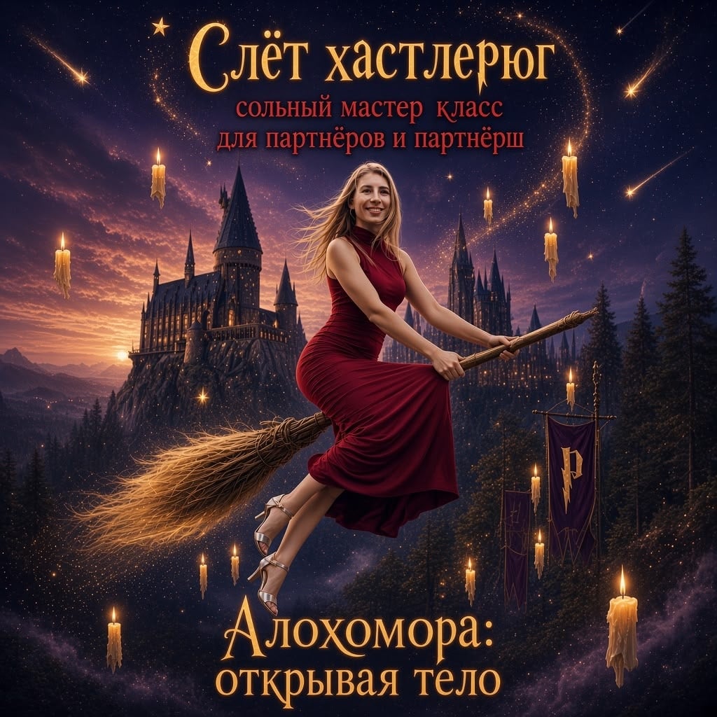 Мастер-классе «Алохомора: открывая тело»